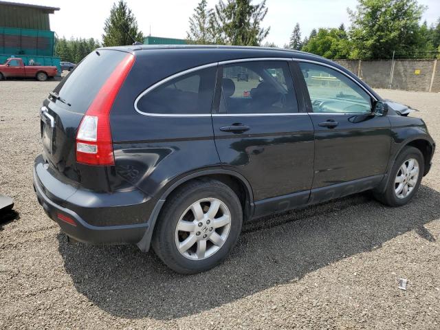 HONDA CR-V EXL 2007 black  gas 5J6RE48727L817524 photo #4