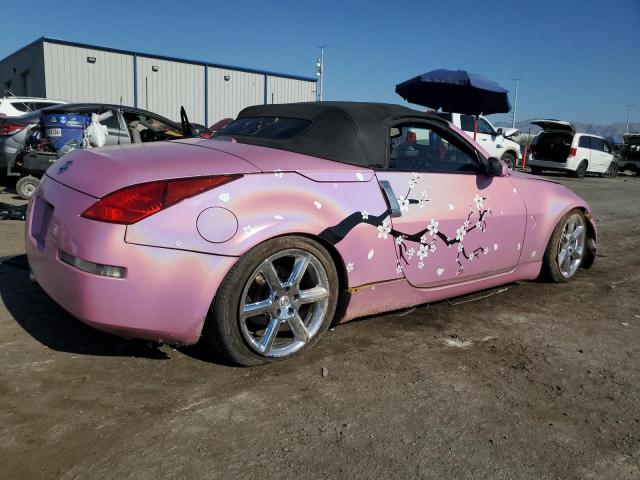 NISSAN 350Z ROADS 2005 pink roadster gas JN1AZ36A95M751998 photo #4