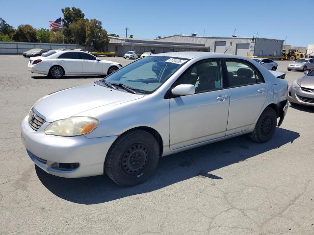 TOYOTA COROLLA CE 2007 silver  gas 1NXBR32E47Z873628 photo #1