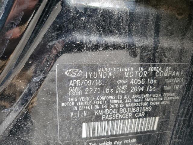 2018 HYUNDAI ELANTRA SP KMHD04LB0JU681689
