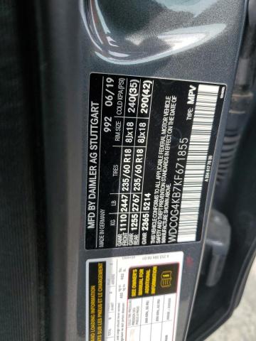 2019 MERCEDES-BENZ GLC 300 4M - WDC0G4KB7KF671855