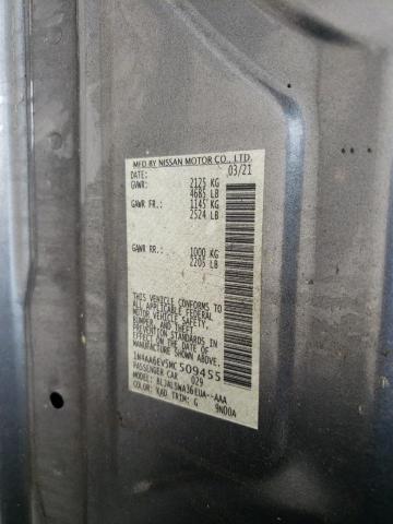 2021 NISSAN MAXIMA SR 1N4AA6EV5MC509455