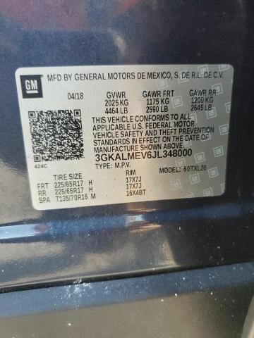 2018 GMC TERRAIN SL - 3GKALMEV6JL348000