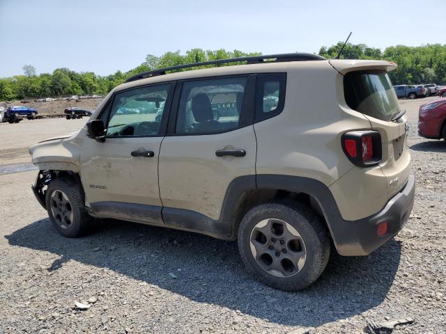 Vin: zaccjbat1fpc29918, lot: 59171855, jeep renegade sport 20152