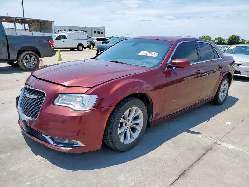 CHRYSLER 300 LIMITE 2016 red sedan 4d flexible fuel 2C3CCAAG8GH170624 photo #1
