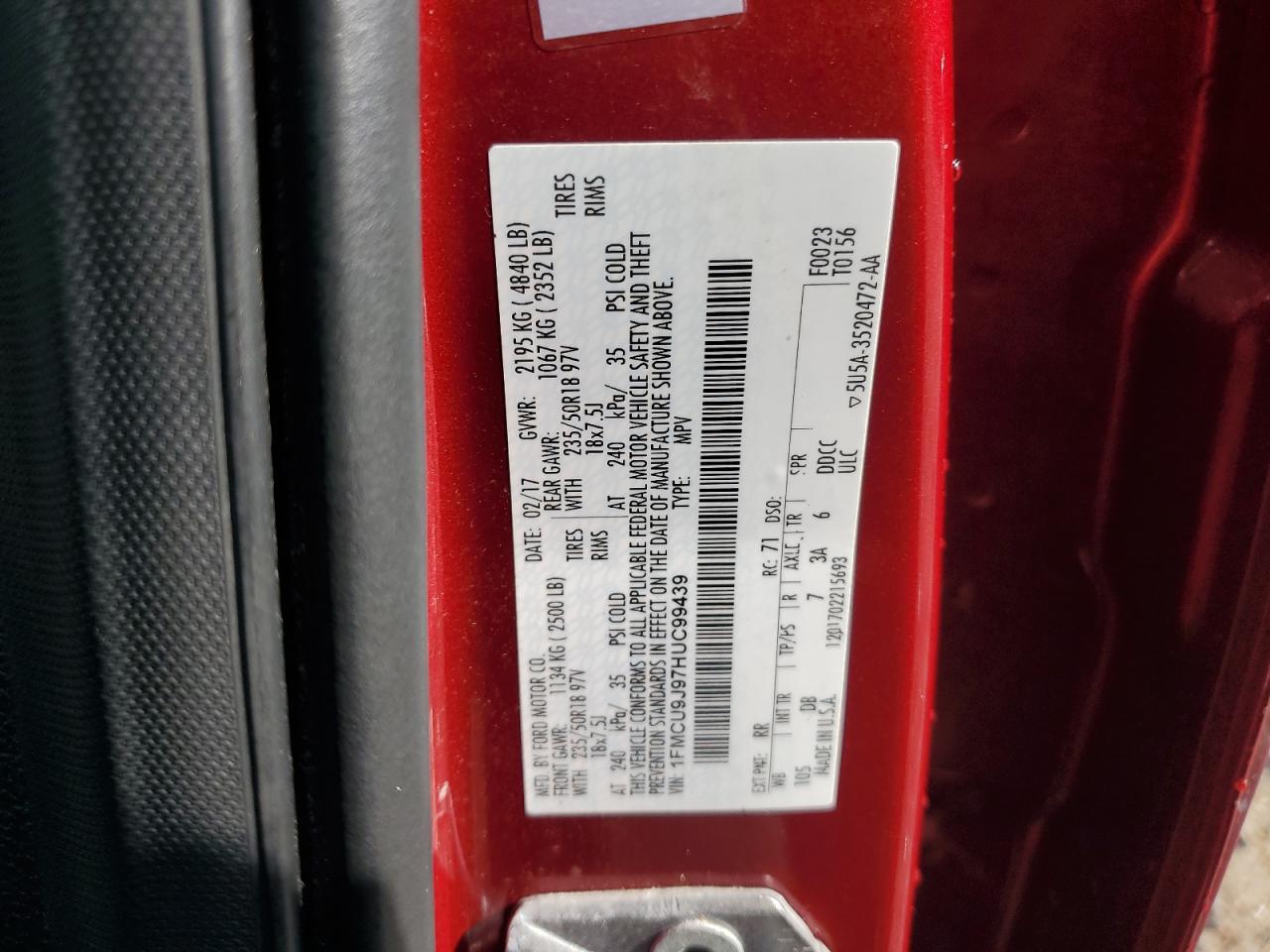 FORD ESCAPE TITANIUM