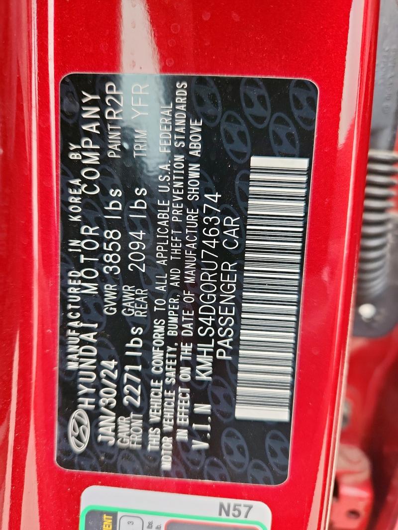 2024 HYUNDAI ELANTRA SE KMHLS4DG0RU746374