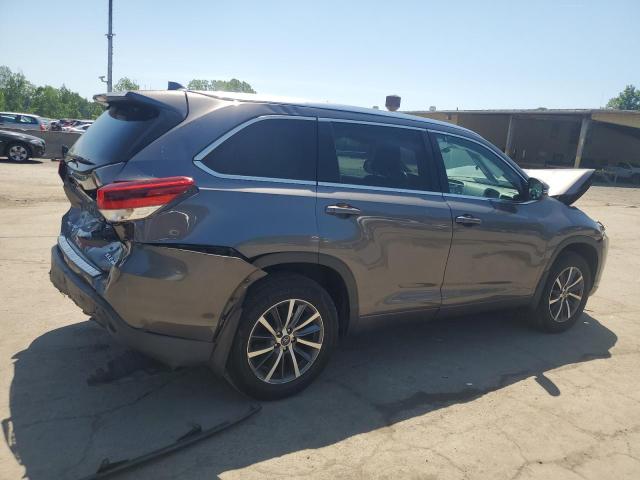 Vin: 5tdjzrfh9hs412874, lot: 62018815, toyota highlander se 20173