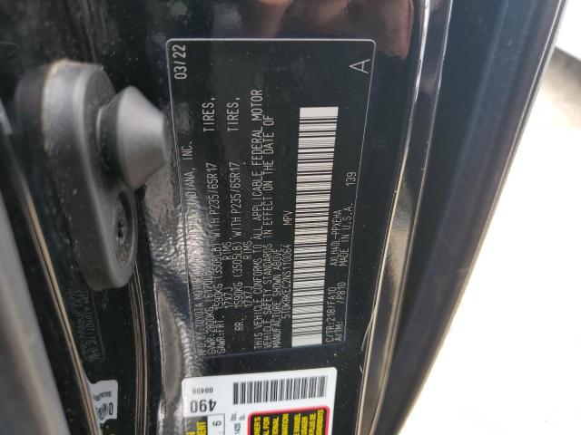 2022 TOYOTA SIENNA LE 5TDKRKEC2NS110064