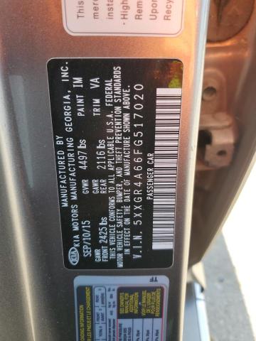 2015 KIA OPTIMA SX 5XXGR4A66FG517020
