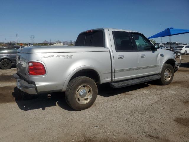 FORD F150 SUPER 2001 silver  gas 1FTRW08L41KA04384 photo #4