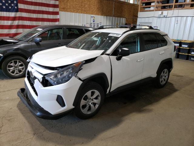 TOYOTA RAV4 LE 2019 white  gas 2T3F1RFV2KC003447 photo #1