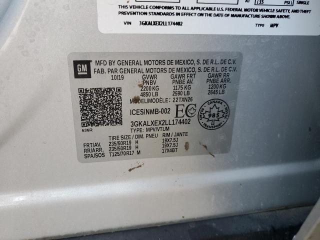 2020 GMC TERRAIN DE 3GKALXEX2LL174402