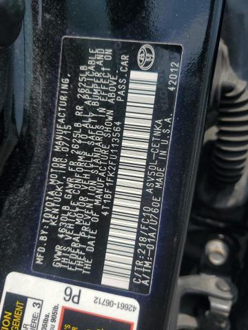 2015 TOYOTA CAMRY LE 4T1BF1FK2FU113564