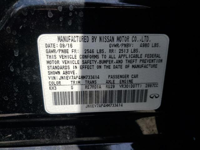 2017 INFINITI Q50 PREMIU JN1EV7AP4HM733414