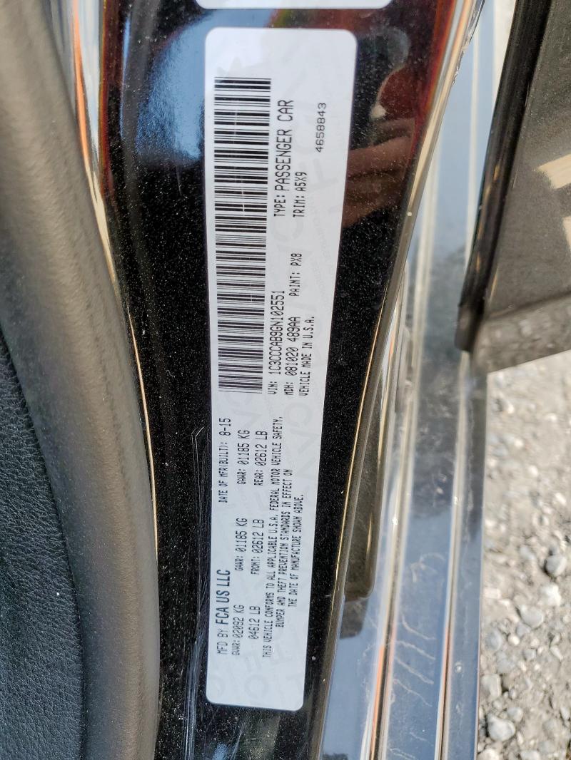 2016 CHRYSLER 200 LIMITE - 1C3CCCAB9GN102551