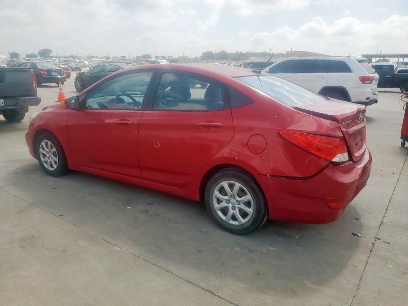 Vin: kmhct4ae2du537193, lot: 59983495, hyundai accent gls 20132
