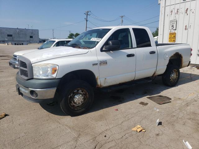 DODGE RAM 2500 S 2007 white  gas 3D7KS28D07G828129 photo #1