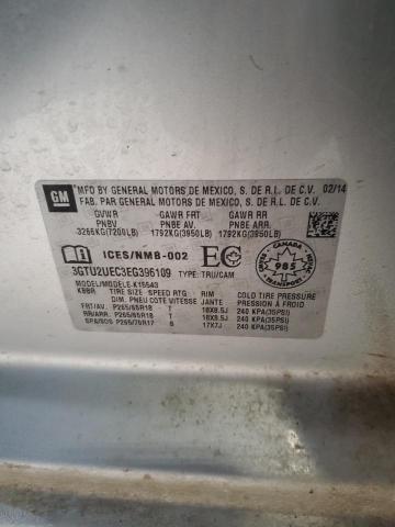 2014 GMC SIERRA K15 - 3GTU2UEC3EG396109