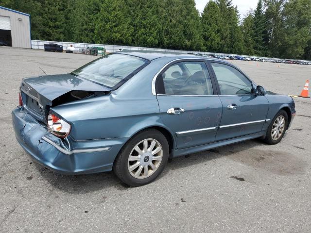 HYUNDAI SONATA GLS 2005 blue  gas KMHWF35H55A165158 photo #4