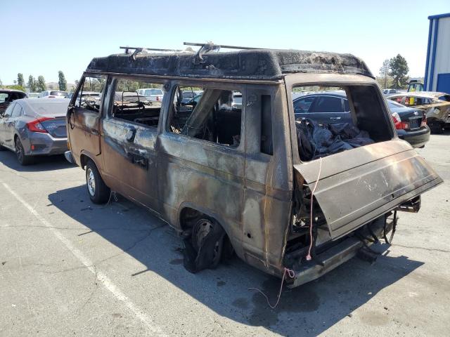 VOLKSWAGEN VANAGON CA 1982 brown  diesel WV2ZG0259CH033811 photo #3