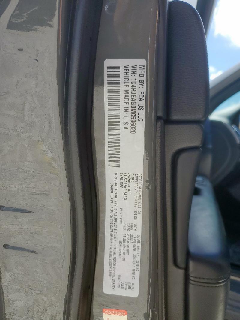 2021 JEEP GRAND CHER 1C4RJEAG0MC596020