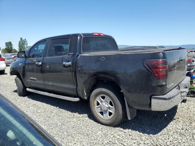 TOYOTA TUNDRA CRE 2008 black crew pic gas 5TFDV58198X068572 photo #3
