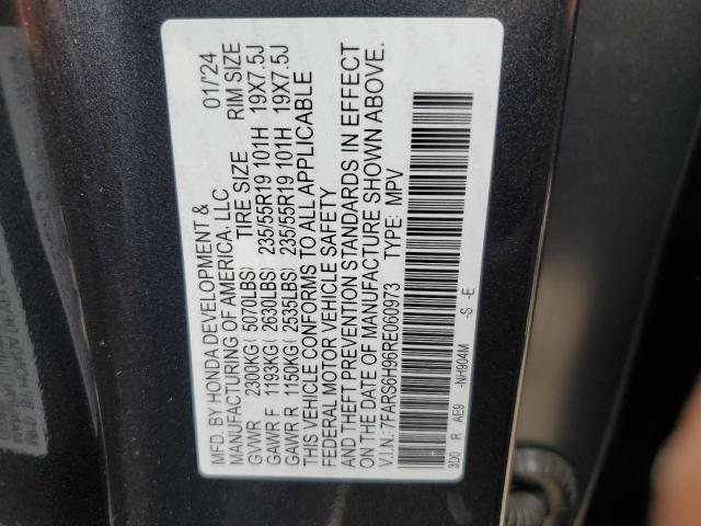 2024 HONDA CR-V SPORT 7FARS6H96RE060973