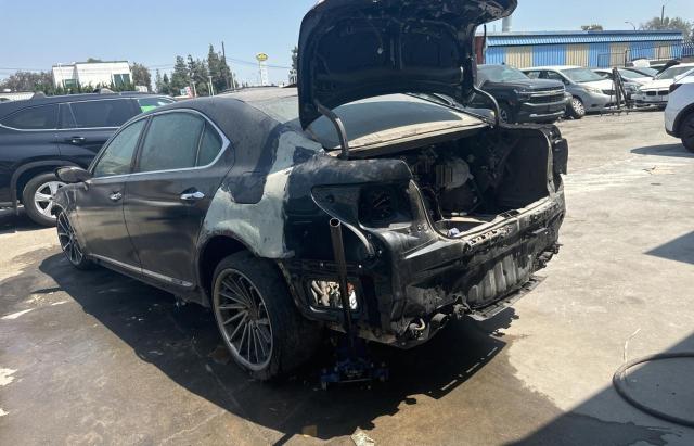LEXUS LS 600HL 2009 black sedan 4d hybrid engine JTHDU46F995010372 photo #4