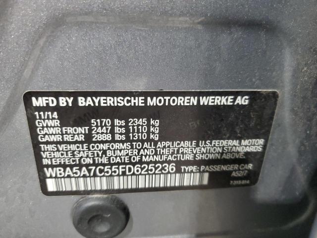 2015 BMW 528 XI WBA5A7C55FD625236