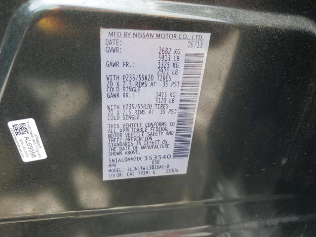 2013 INFINITI JX35 - 5N1AL0MM7DC353540