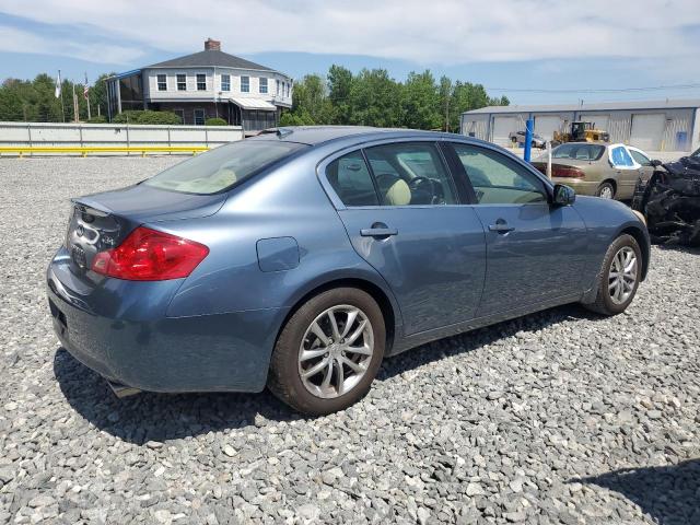 INFINITI G35 2008 blue  gas JNKBV61F38M253431 photo #4