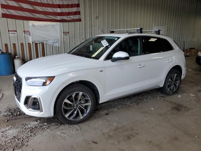 AUDI Q5 PREMIUM 2023 white  gas WA1EAAFY7P2125155 photo #1