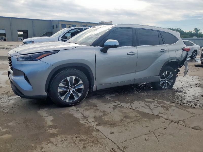 Vin: 5tdgzrah0ns547948, lot: 58124595, toyota highlander xle 2022 img_1