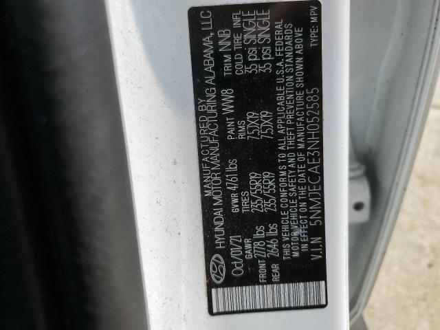 2022 HYUNDAI TUCSON LIM - 5NMJECAE3NH052585