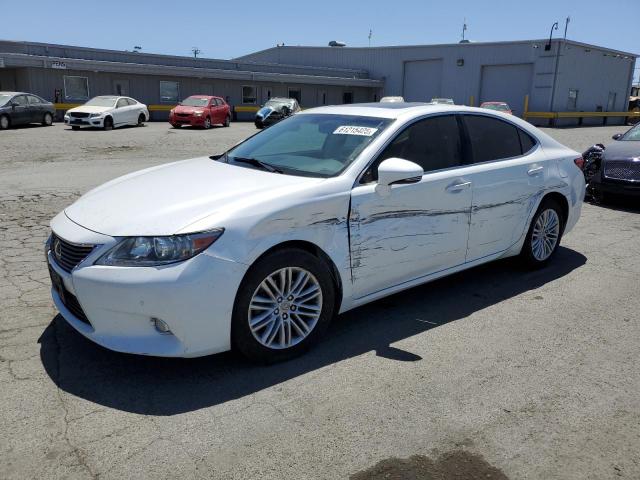 LEXUS ES 350 2013 white  gas JTHBK1GG4D2081105 photo #1