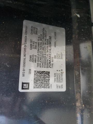 2020 CHEVROLET EQUINOX LT 2GNAXKEV4L6190162