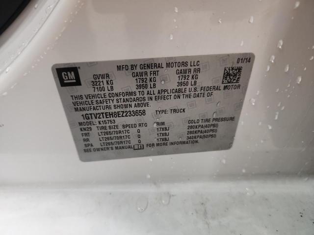 2014 GMC SIERRA K15 - 1GTV2TEH8EZ233658