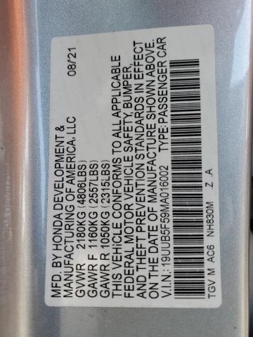 2021 ACURA TLX TECH A 19UUB5F59MA016002