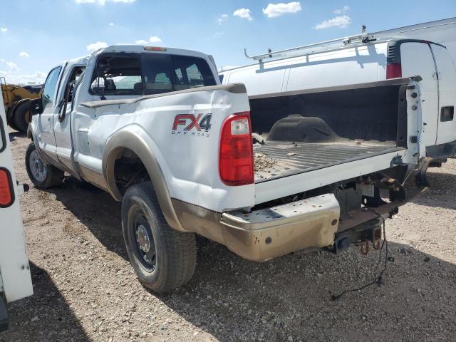 FORD F350 SUPER 2012 white crew pic diesel 1FT8W3BT6CEA48314 photo #3