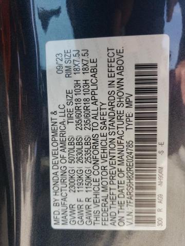 2024 HONDA CR-V SPORT 7FARS6H82RE024785
