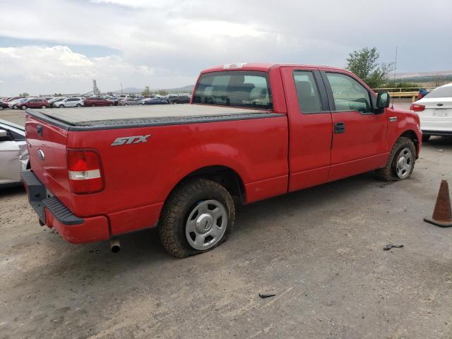 FORD F150 2008 red  gas 1FTRX12W38FA65220 photo #4