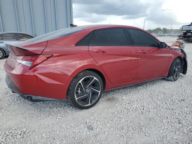 Vin: kmhlr4af7pu422648, lot: 60356595, hyundai elantra n line 20233
