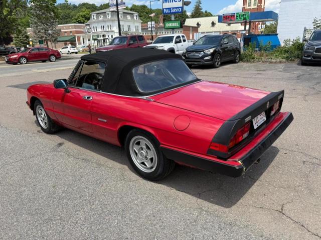 Vin: zarba541xg1036035, lot: 62930015, alfa romeo all models 2000 spider 19863
