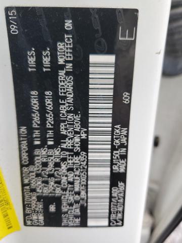 2016 LEXUS GX 460 JTJBM7FXXG5124359