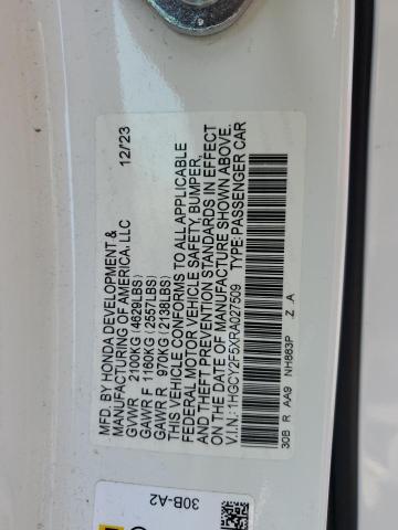 2024 HONDA ACCORD HYB 1HGCY2F5XRA027509