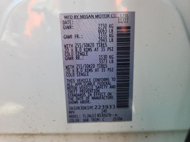 2023 NISSAN PATHFINDER - 5N1DR3DK1PC223933