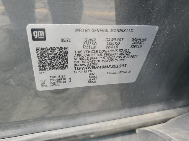 2021 CADILLAC XT5 LUXURY - 1GYKNBR49MZ221393