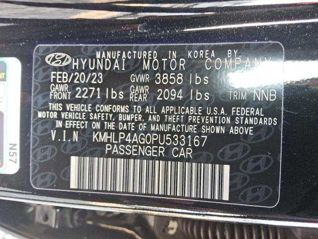 2023 HYUNDAI ELANTRA LI - KMHLP4AG0PU533167