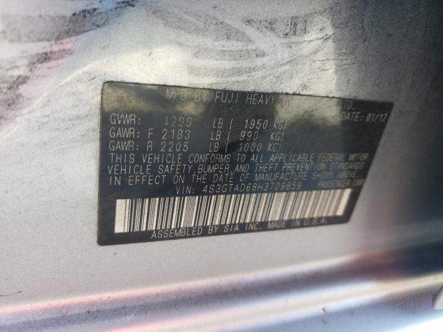 2017 SUBARU IMPREZA PR 4S3GTAD68H3709859